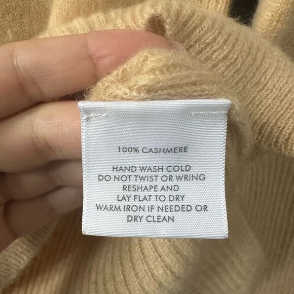 White + Warren Cashmere Sweater, Size S - Picture 5 of 8